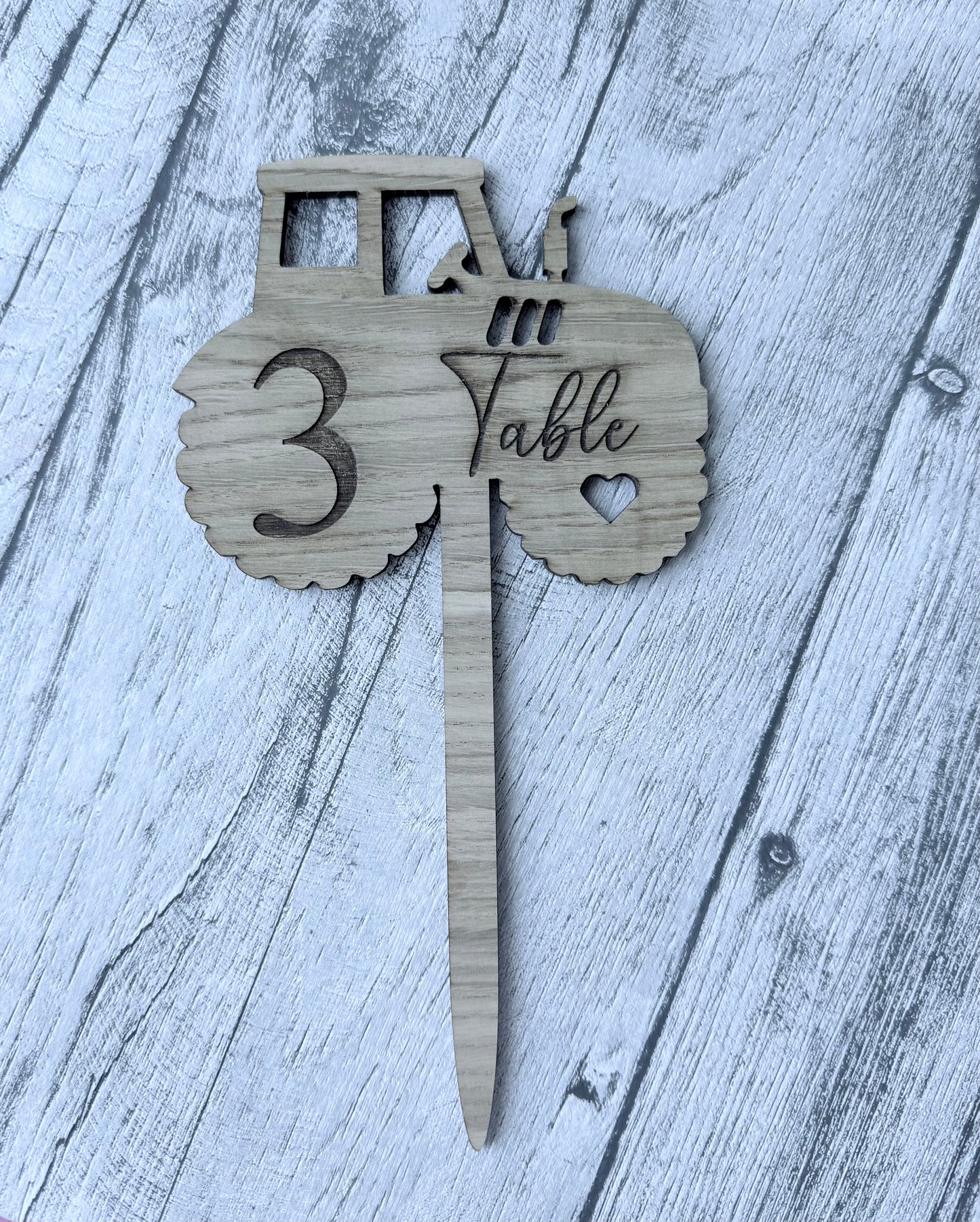 Tractor Table Numbers