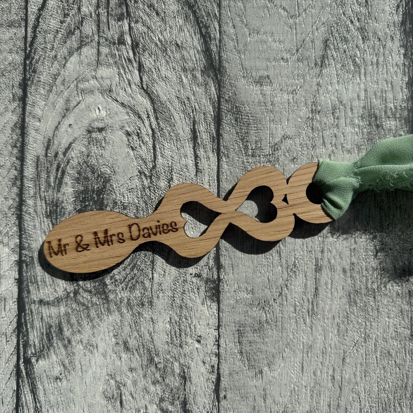 Engraved Welsh Love Spoon