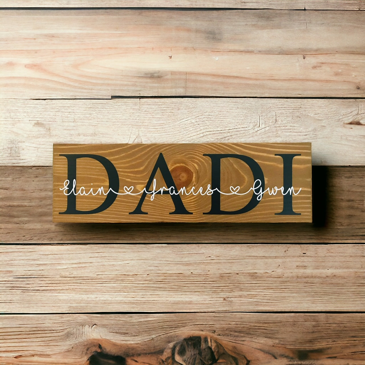 Personalised Daddy Sign