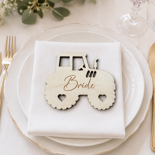 Tractor Place Setting