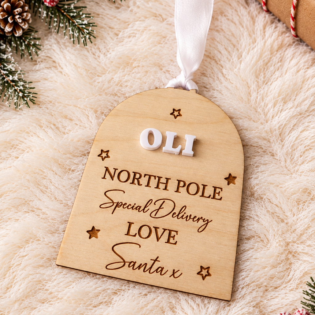 Personalised Santa Gift Tag