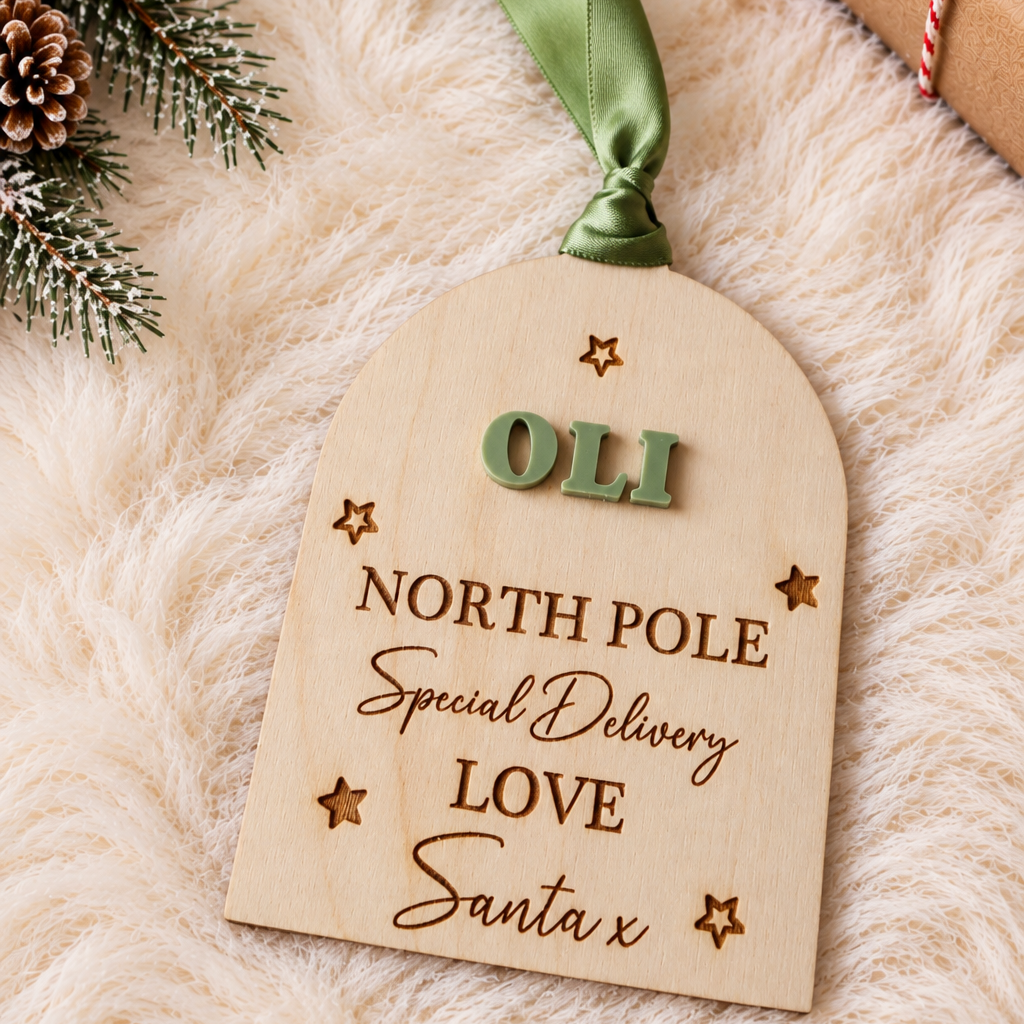 Personalised Santa Gift Tag