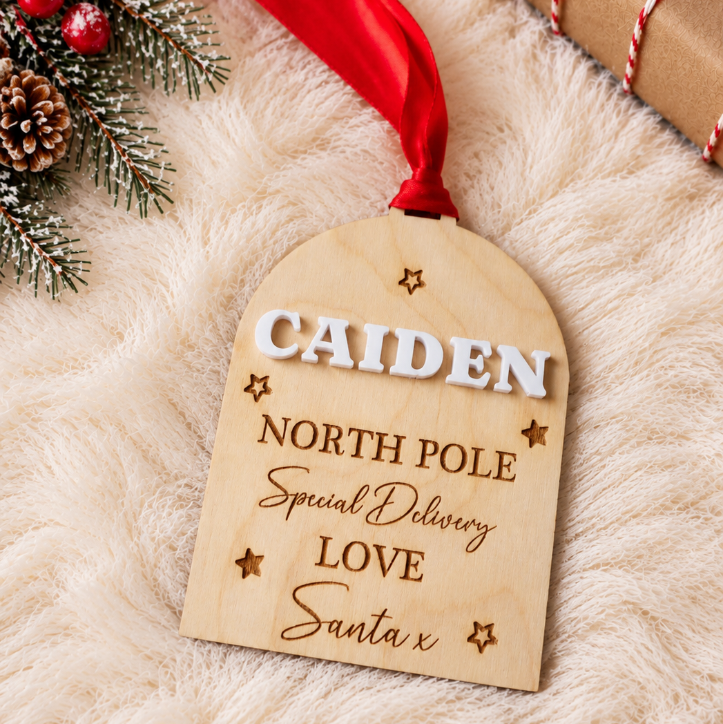 Personalised Santa Gift Tag