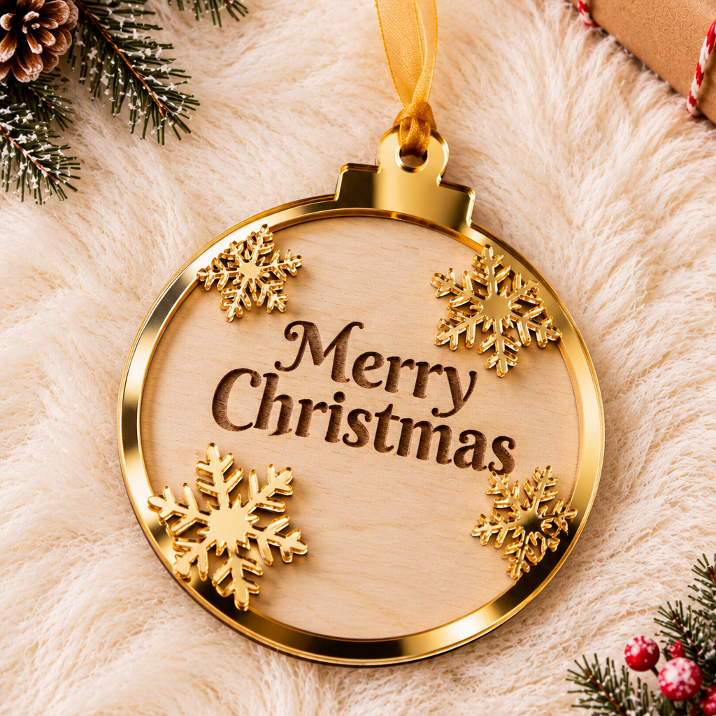 Merry Christmas Bauble