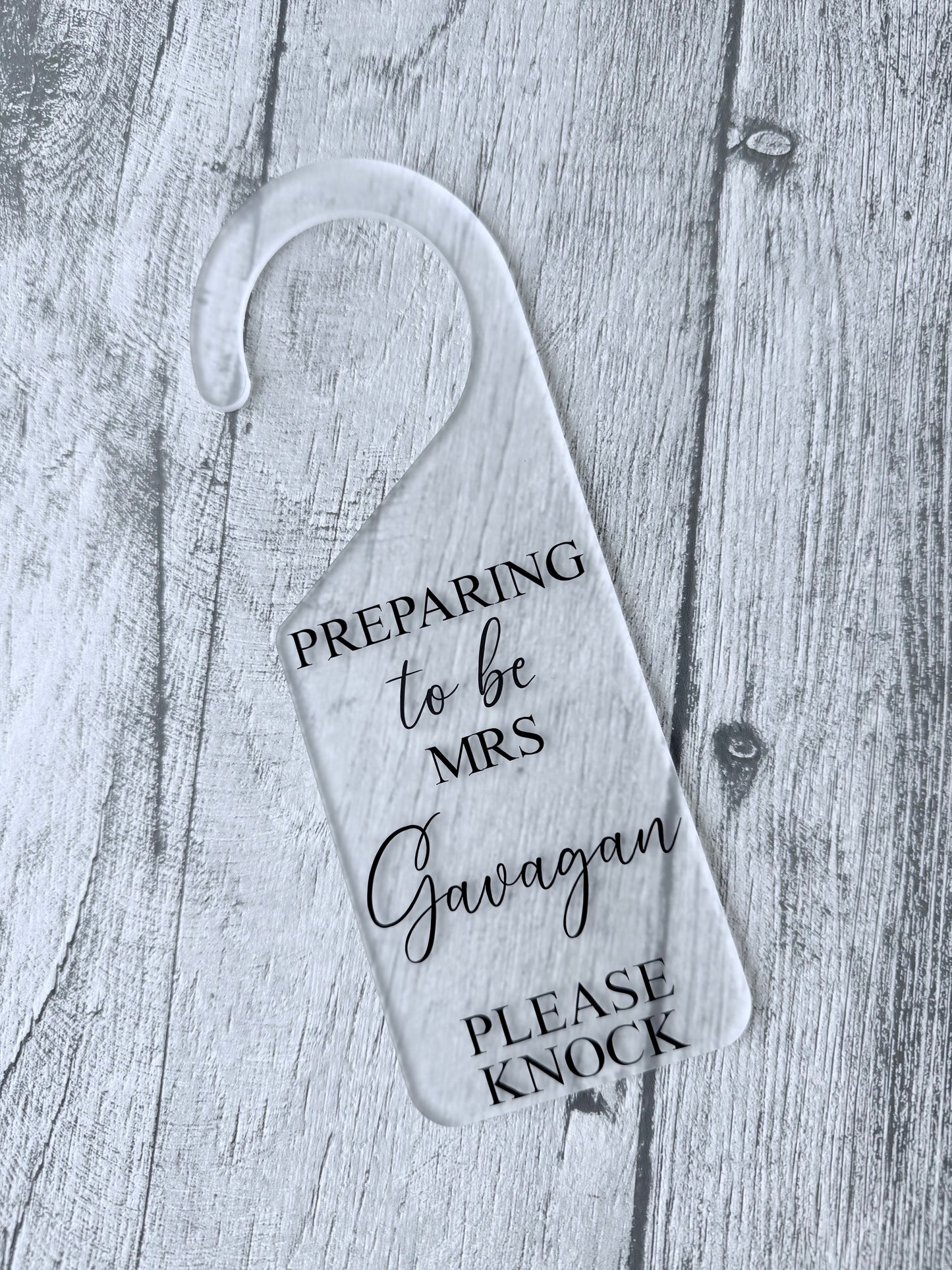 Bridal Door Hanger