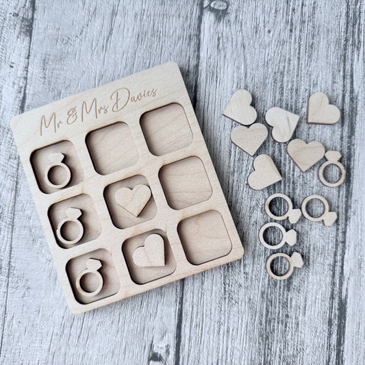 Wedding Tic Tac Toe Game