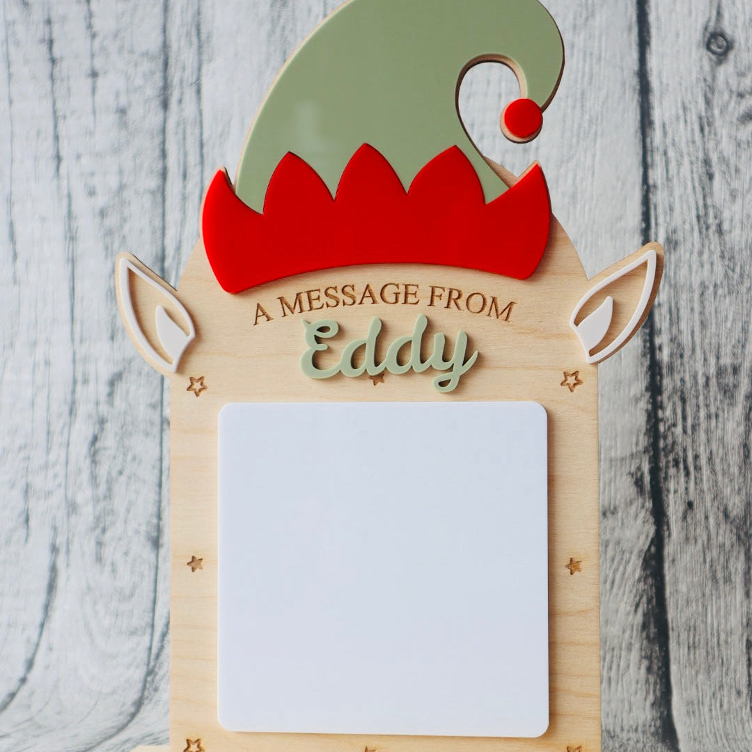 Personalised Elf Message Board