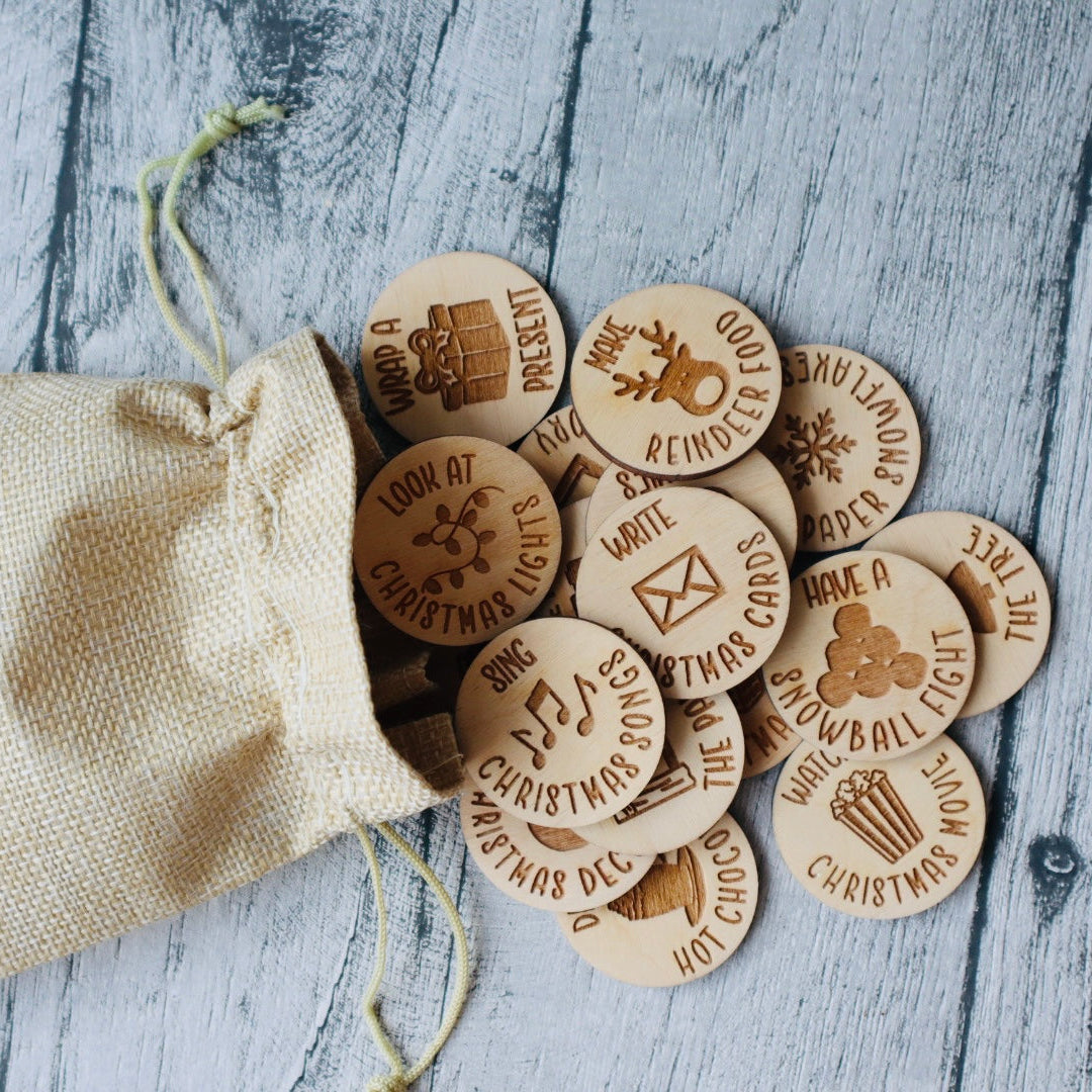Christmas Activity Coins