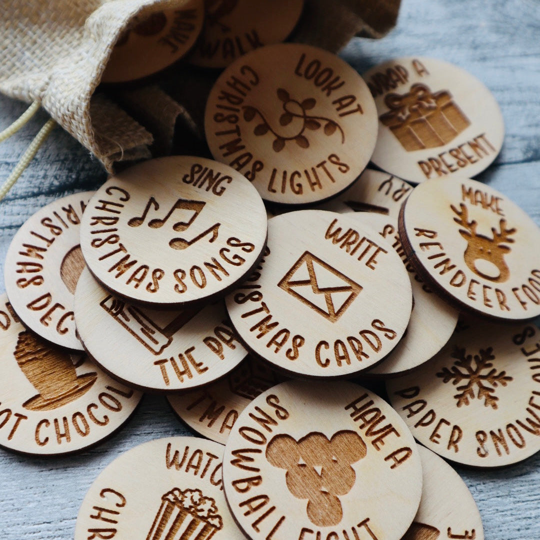 Christmas Activity Coins