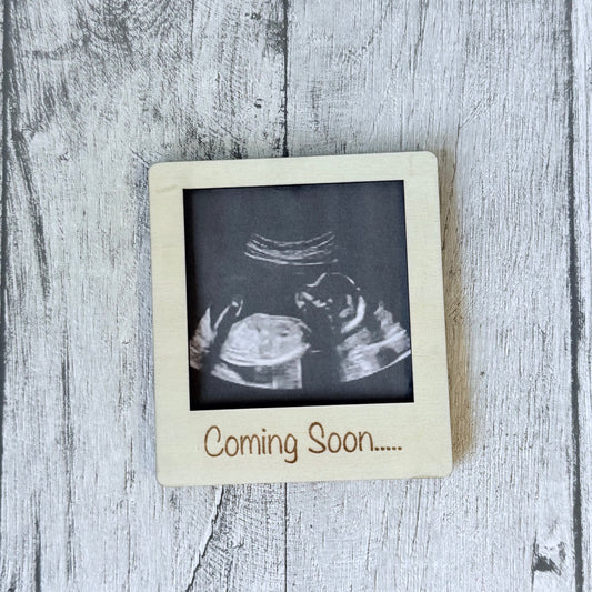 Baby Scan Photo Frame Magnet