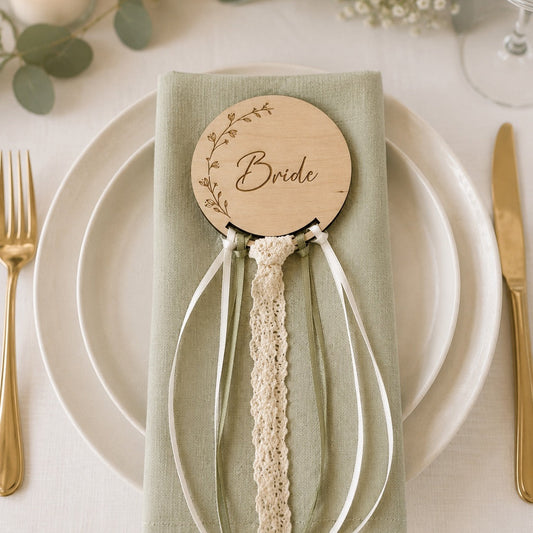 Personalised Dream Catcher Place Setting