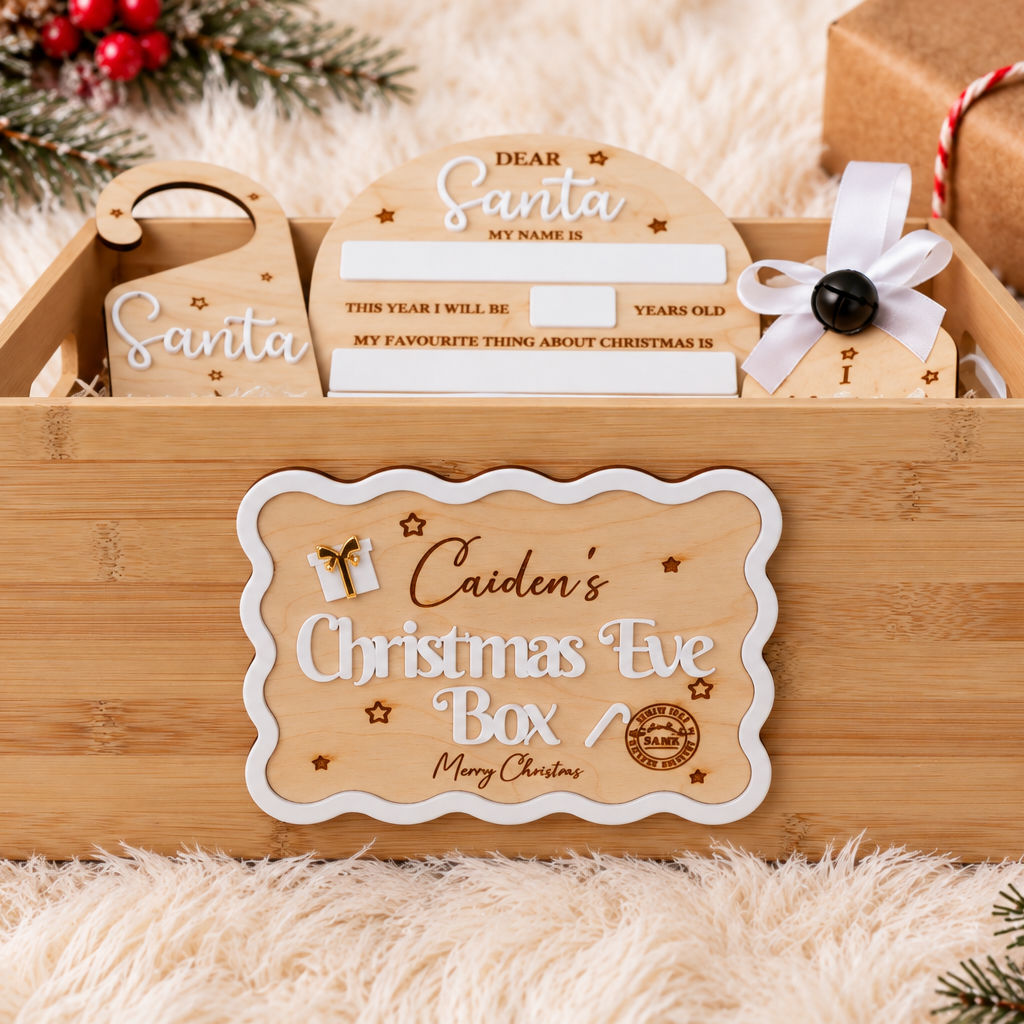 Personalised Interchangeable Christmas Eve Box
