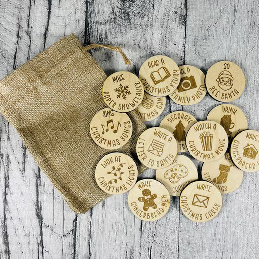 Christmas Activity Coins