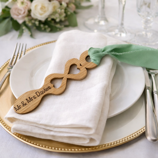 Engraved Welsh Love Spoon Wedding Favours